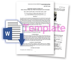 Extended Abstract Submission Template